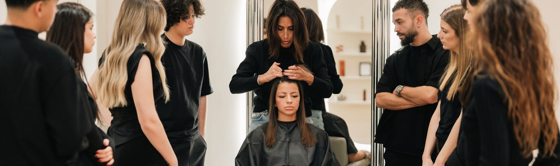 Masterclass coiffure : Ornella Coze enseigne à ses élèves